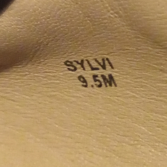 Donald J Pliner Sylvi Suede Stitch Silver Hardware | Mule Loafers | Size: 9.5M - Picture 14 of 14